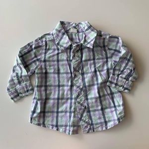 Vguc sz 3/6 mos Old navy button up shirt